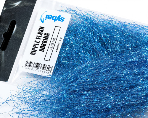Ripple Flash Dubbing, Blue / 68